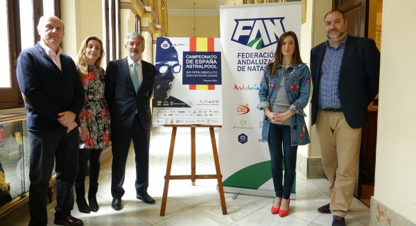 El centro acuático de Málaga recibe el XIX Campeonato de España Absoluto Open Primavera de Natación del 7 al 11 de abril