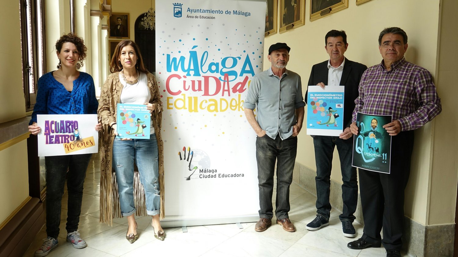 Más de 1.300 escolares de Málaga celebrarán el 40 aniversario del Acuario Teatro