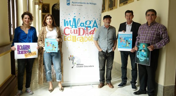 Más de 1.300 escolares de Málaga celebrarán el 40 aniversario del Acuario Teatro