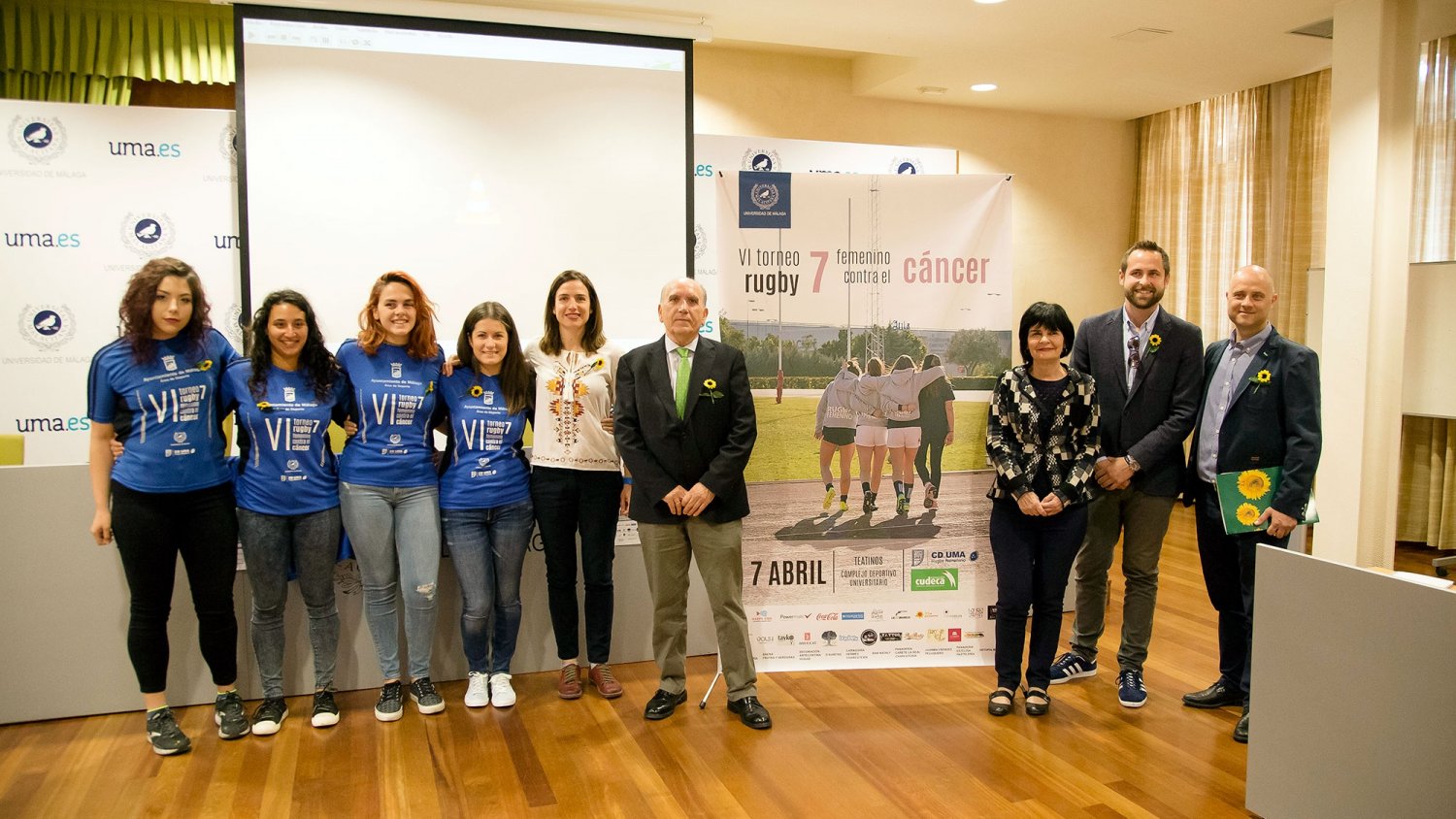 12 equipos participarán en el VI Torneo de Rugby-7 Femenino contra el cáncer