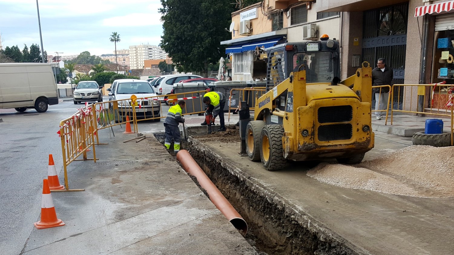 Málaga licita las obras para la construcción de una red separativa en la barriada de La Isla