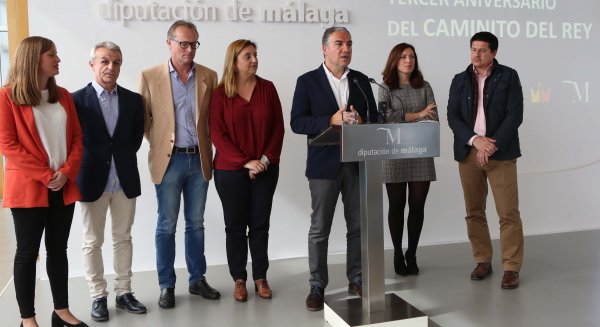 El Caminito del Rey alcanza el millón de visitantes a los tres años de su apertura