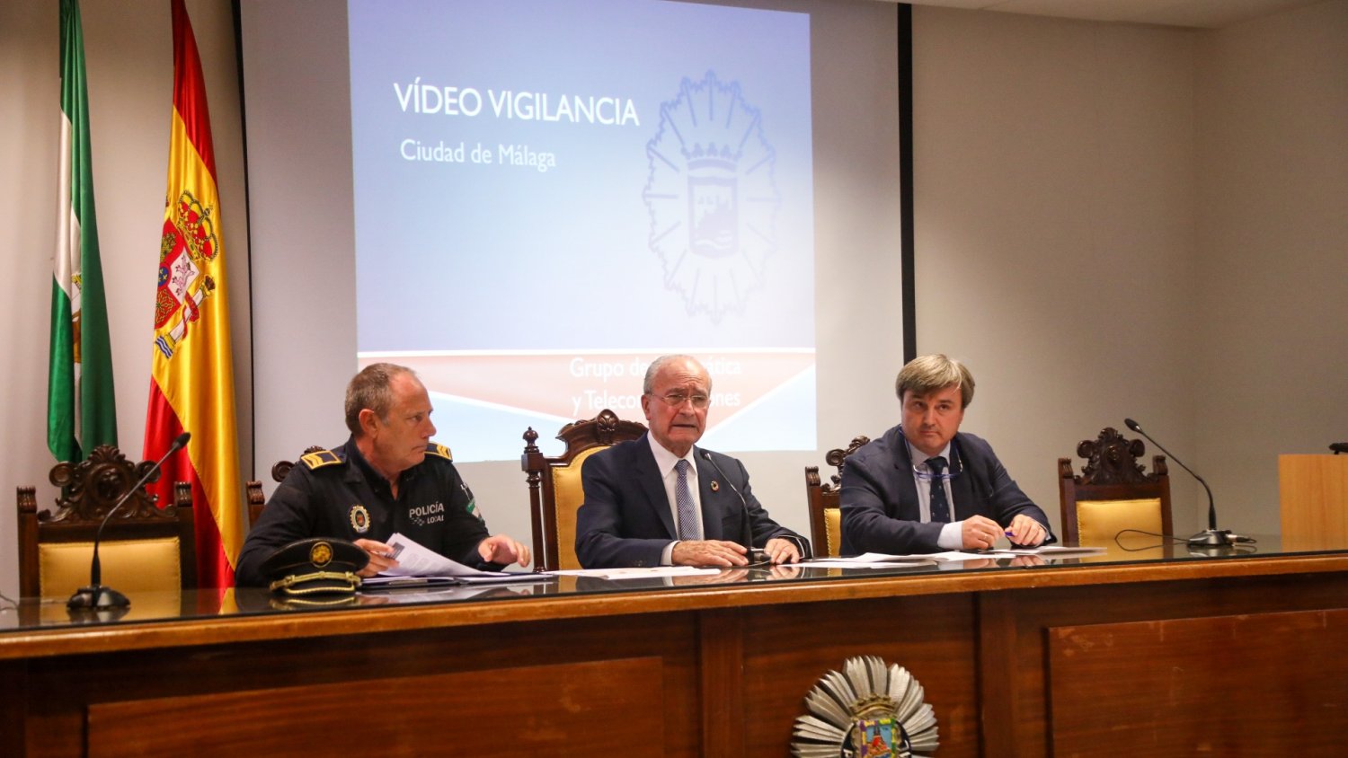 Málaga amplía el sistema de videovigilancia en el centro de la ciudad en 14 puntos más