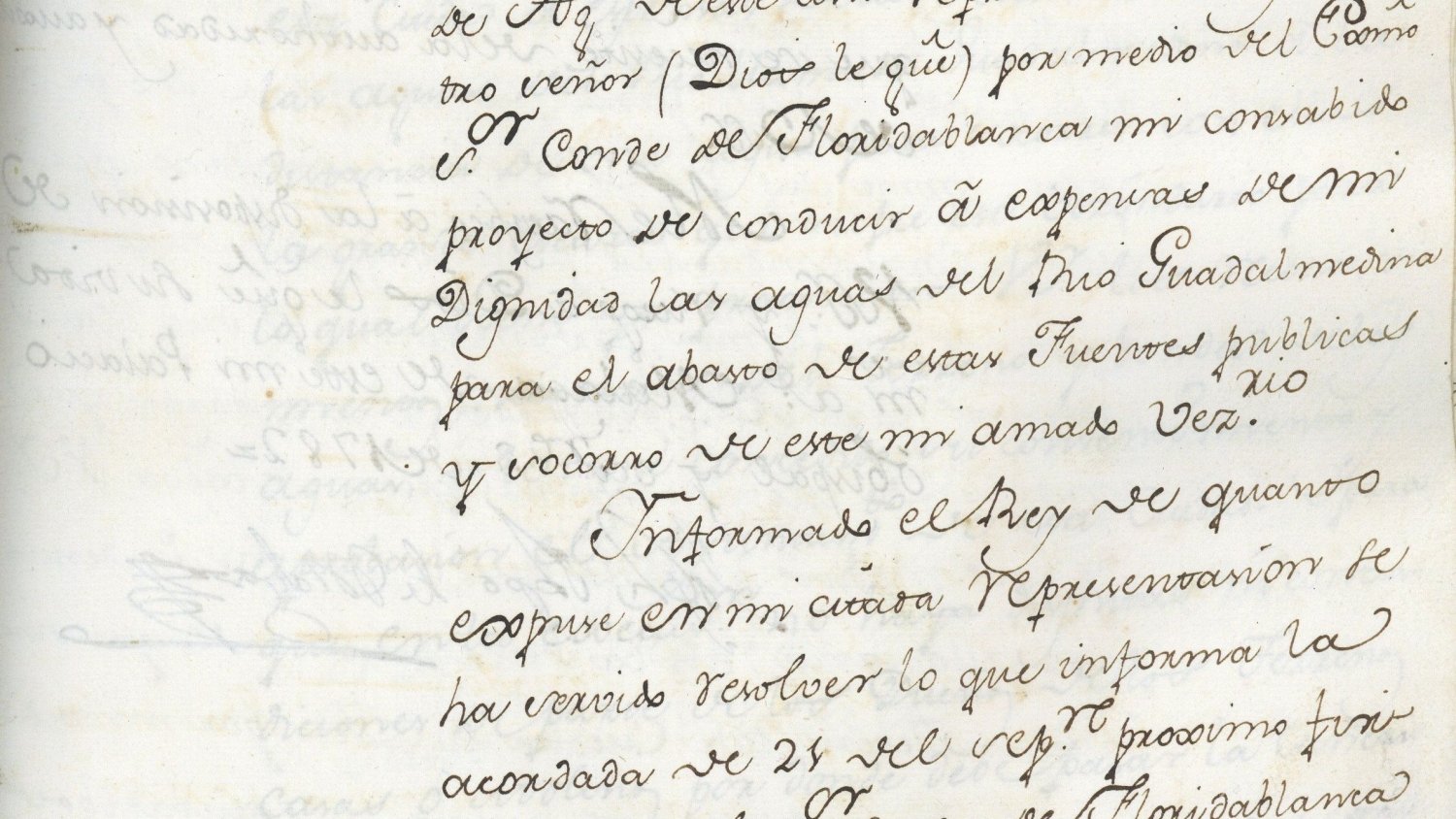 El Archivo Municipal expone un documento sobre la construcción del acueducto de San Telmo