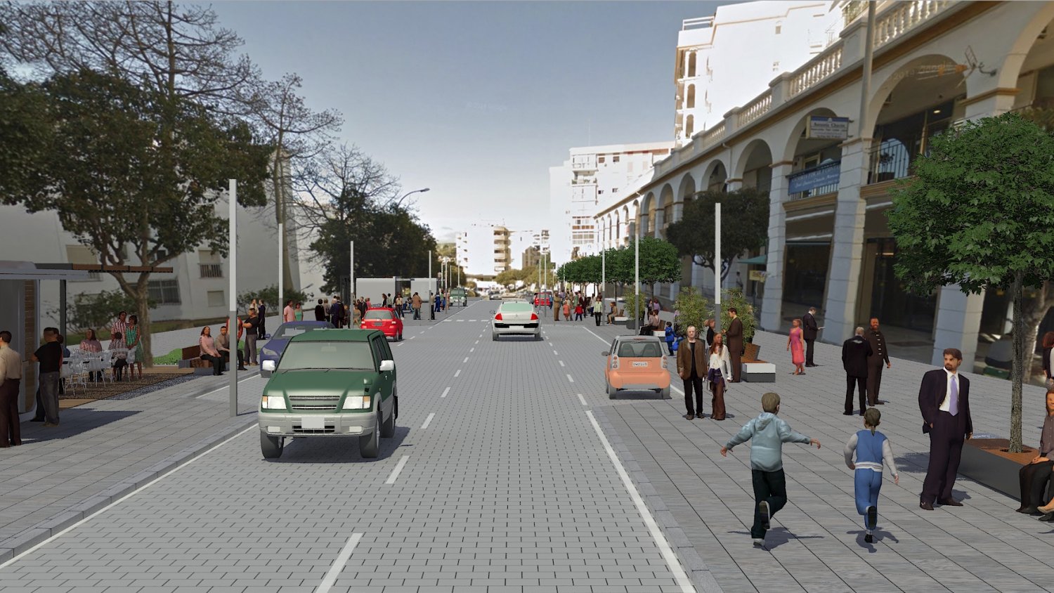 Estepona adjudica las obras de remodelación de la avenida Andalucía que reforzarán su actividad comercial