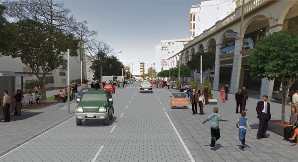 Estepona adjudica las obras de remodelación de la avenida Andalucía que reforzarán su actividad comercial