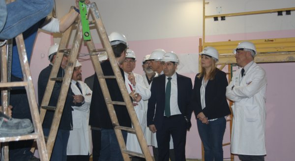 El Hospital Regional de Málaga inicia las obras de reforma del búnker para la instalación de un nuevo acelerador lineal