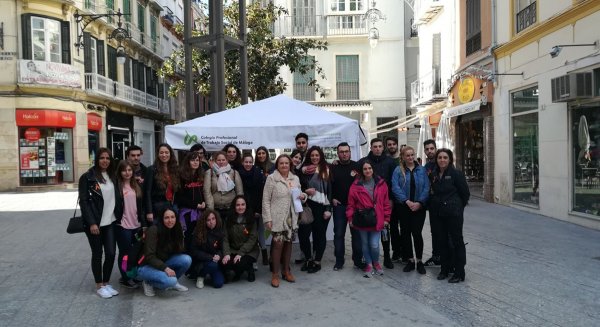 Estudiantes de Trabajo Social hacen visible una profesión útil para el cambio en la sociedad actual