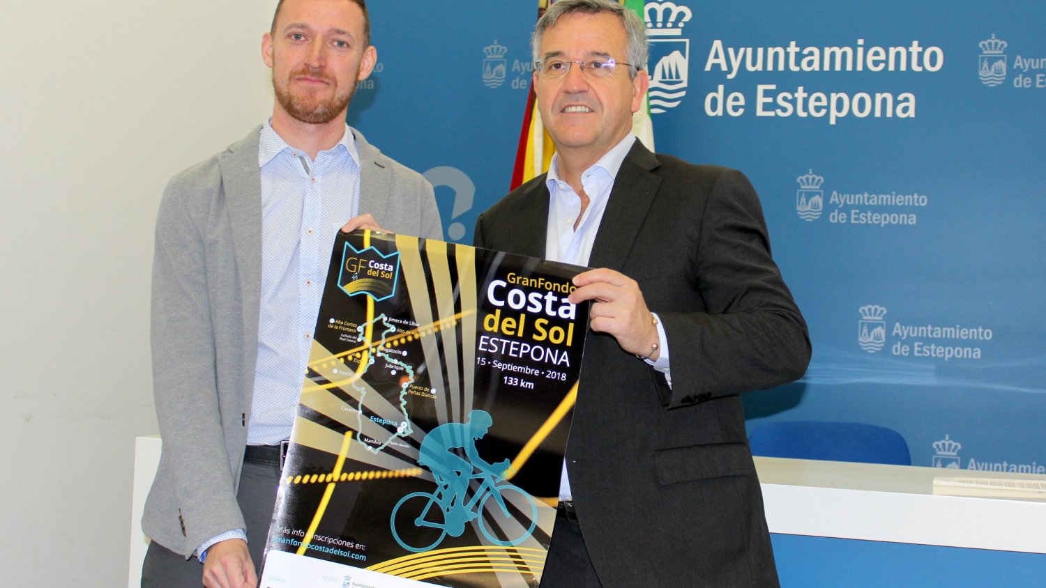 Estepona será salida y final de la prueba cicloturista 'Gran Fondo Costa del Sol'