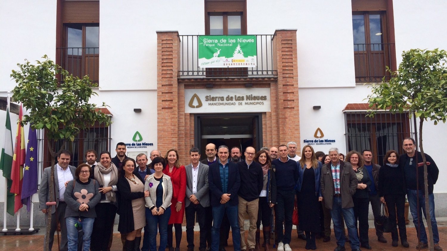 La Diputación se compromete a mejorar los accesos de los municipios al futuro Parque Nacional de Sierra de las Nieves