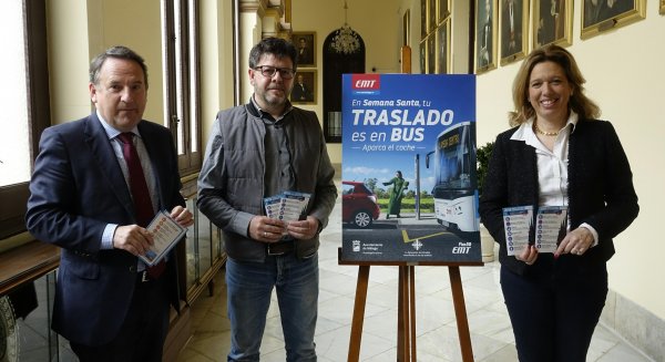 La EMT ofrecerá más de 2,5 millones de plazas en Semana Santa y conectará todos los barrios con el centro