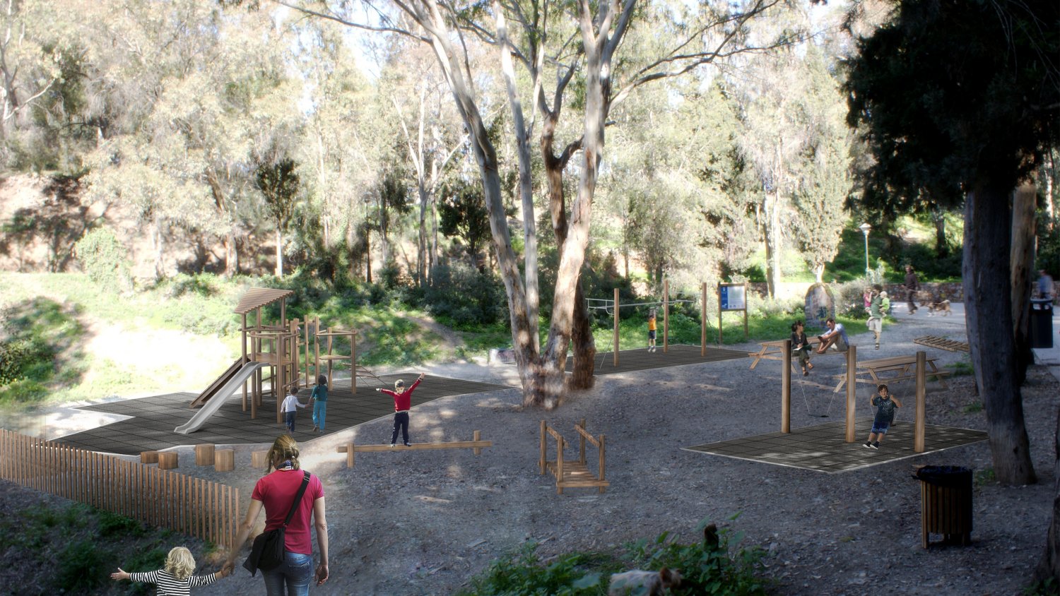 La Junta de Gobierno adjudica las obras del parque forestal de Gibralfaro a la empresa Perica Obras y Servicos SL