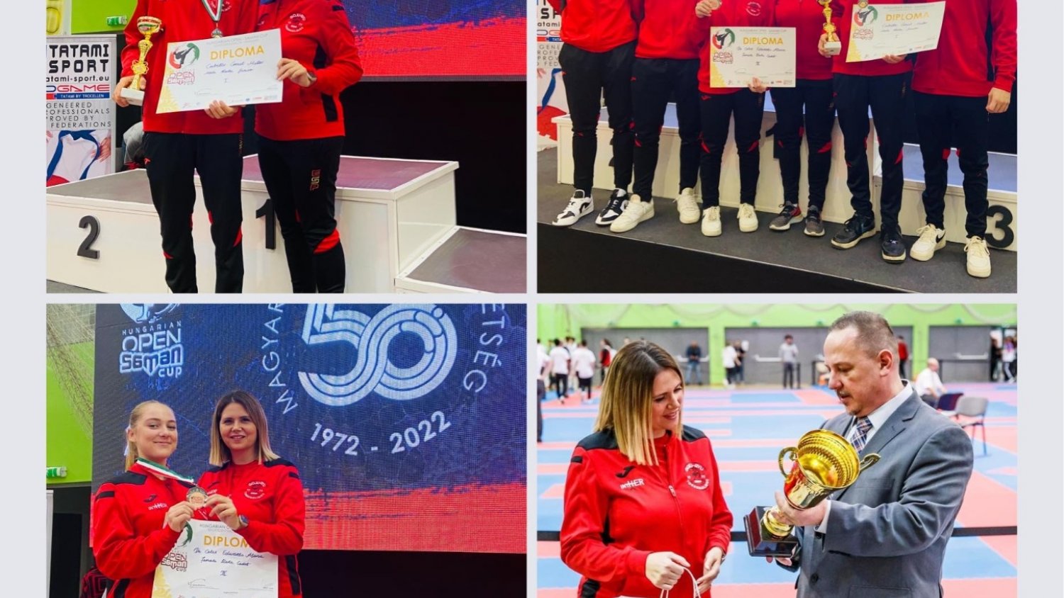 El Goju Ryu Torremolinos conquista un oro y un bronce en el Open Grand Prix de Hungría