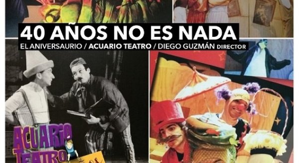 El 'Aniversaurio' de la compañía Acuario Teatro llega al MVA
