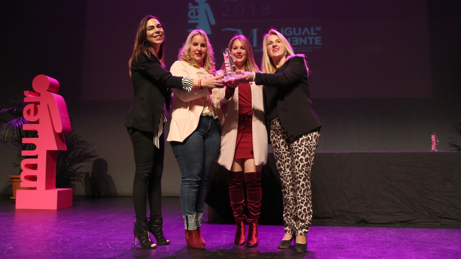 La Diputación premia a una treintena de mujeres y entidades representantes de la igualdad de género en la provincia