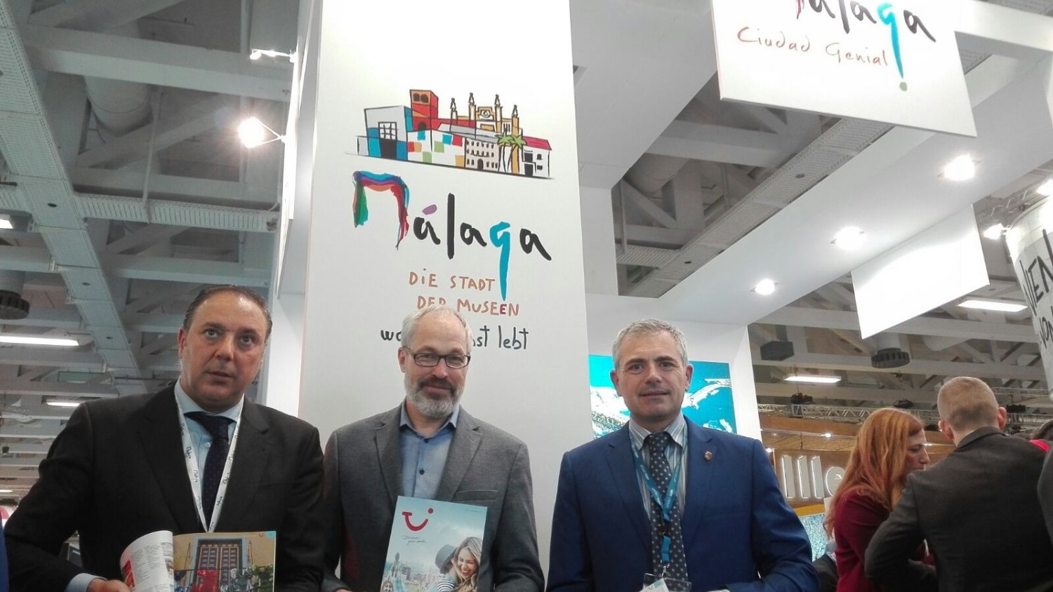 Málaga presenta en la feria de turismo de Berlín la oferta de la ciudad