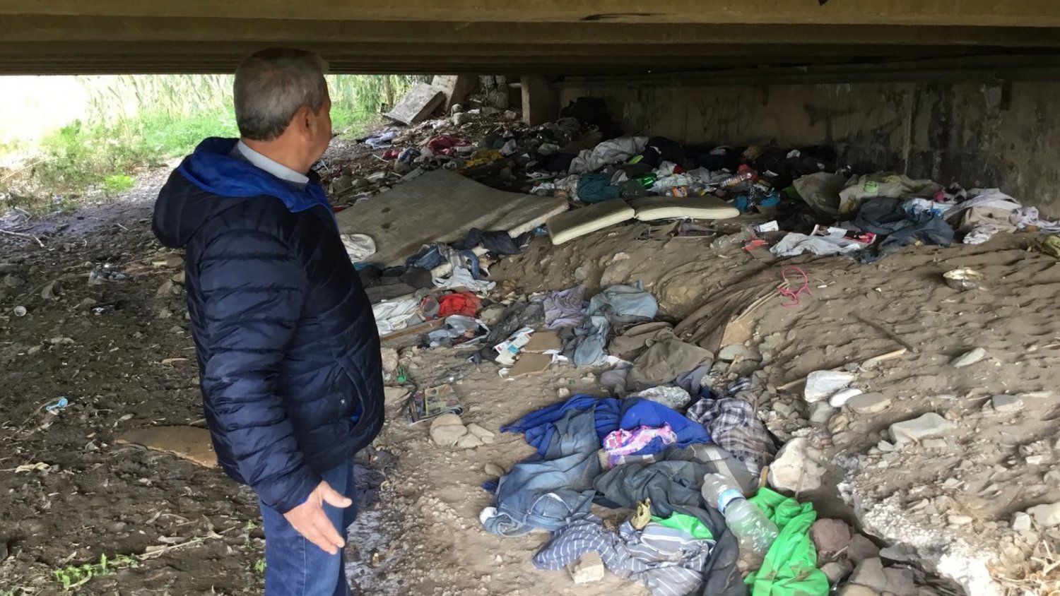 Libres denuncia el estado de abandono de los arroyos que atraviesan Málaga