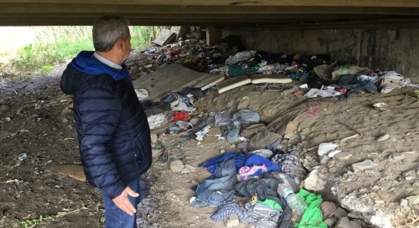 Libres denuncia el estado de abandono de los arroyos que atraviesan Málaga