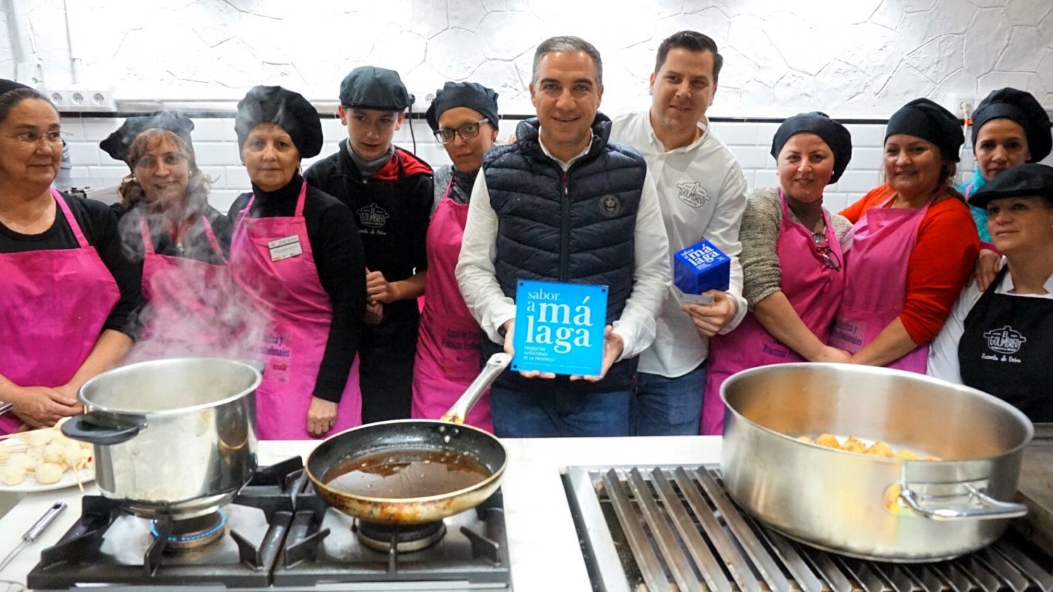 'Sabor a Málaga' apuesta por la formación en hostelería en Ronda con la adhesión de la escuela El Golimbreo