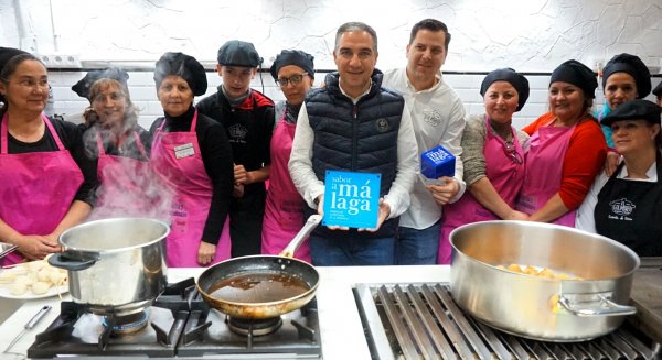 'Sabor a Málaga' apuesta por la formación en hostelería en Ronda con la adhesión de la escuela El Golimbreo