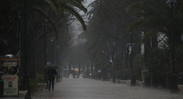 Aemet amplía el aviso naranja por fuertes lluvias en Málaga