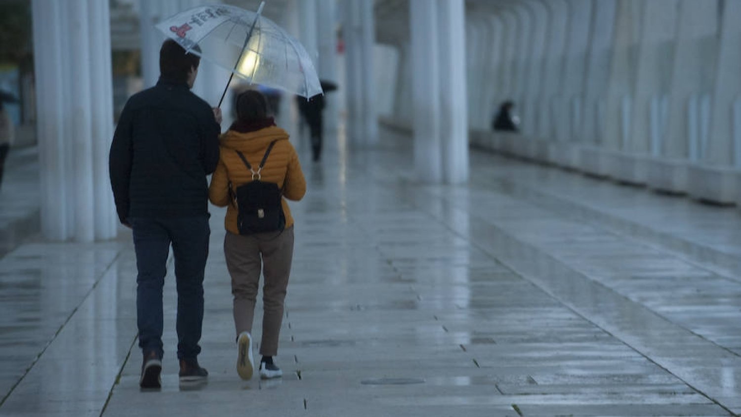 Aemet activa de nuevo el aviso naranja por fuertes lluvias el viernes en Málaga