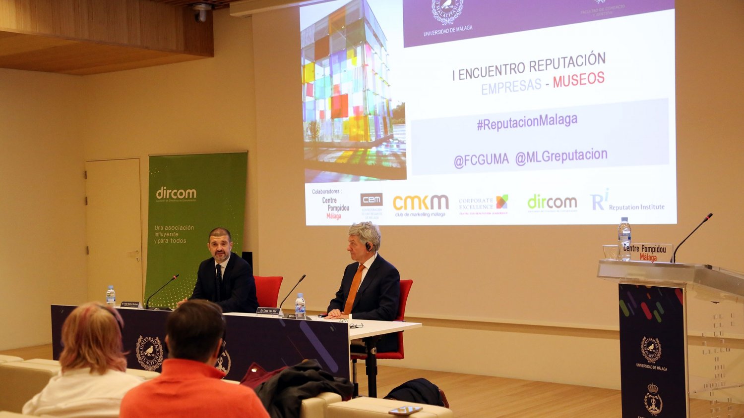 La UMA inaugura la 'I Jornada de Reputación Corporativa Empresas-Museos' en el Pompidou