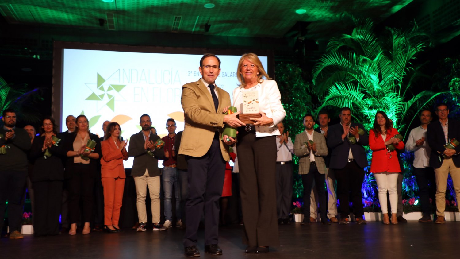 Marbella vuelve a ser reconocida como una ciudad 'Flor de Andalucía'