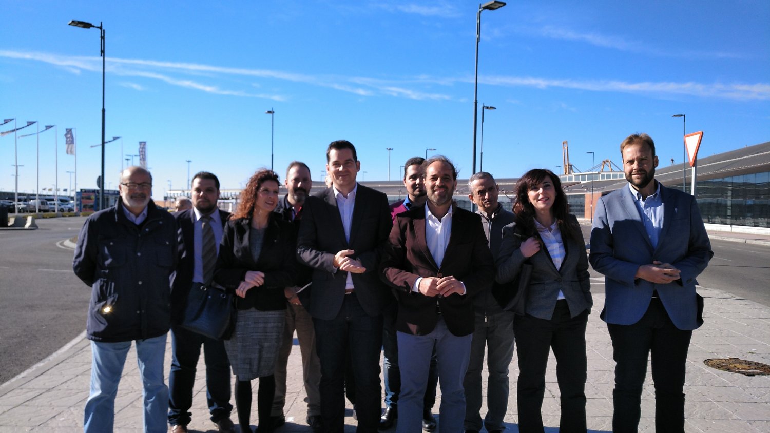 Ciudadanos pide apoyo conjunto al proyecto del hotel del Dique de Levante en el próximo pleno