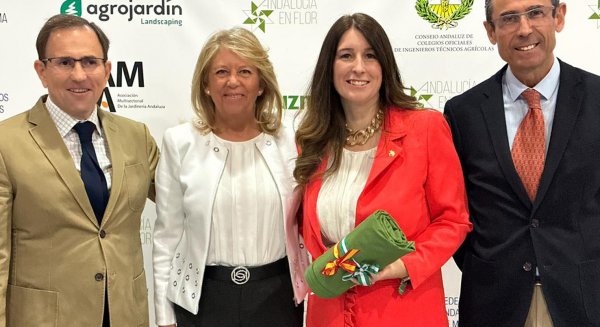 El mantenimiento de las zonas verdes de Antequera, reconocidos en los Premios Andalucía en Flor