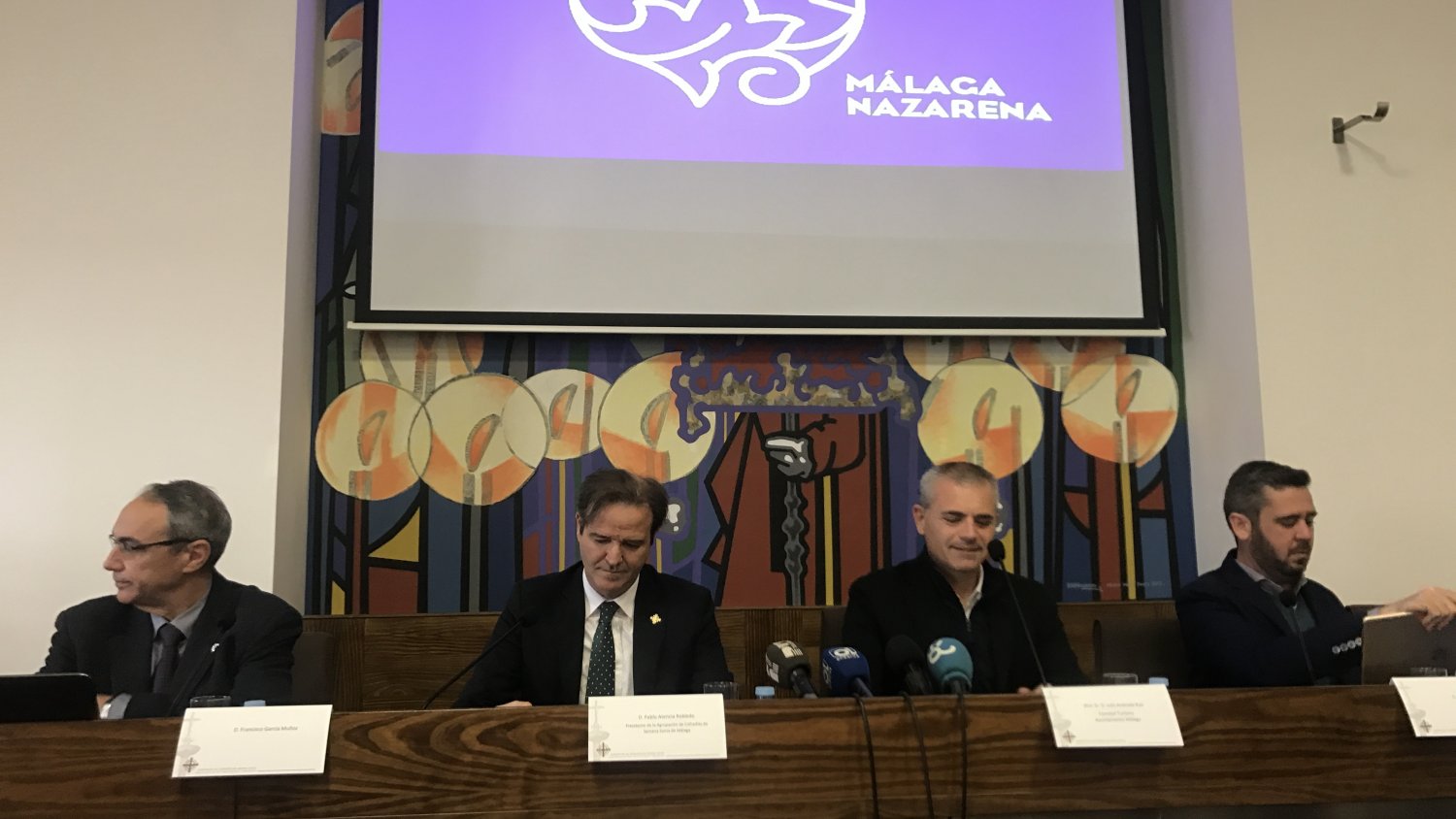 La Agrupación de Cofradias y el Área de Turismo presentan el plan de rutas cofrades 'Málaga Nazarena'