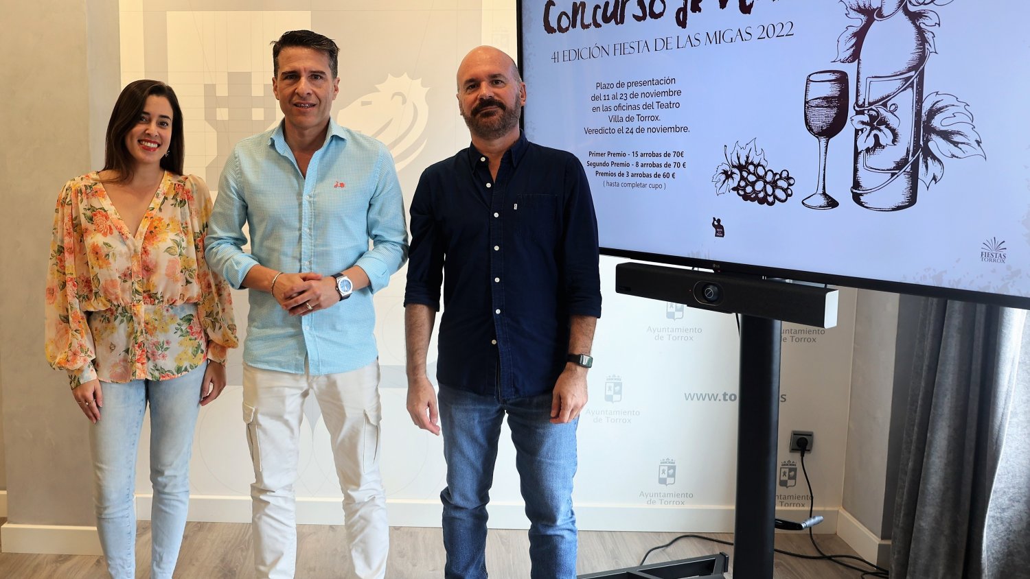 Torrox aumenta 10 euros más la cuantía del premio en el Concurso del Vino