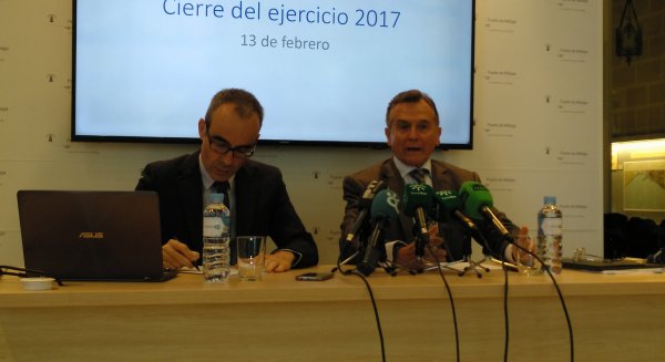 Paulino Plata, presidente de la Autoridad Portuaria de Málaga: 