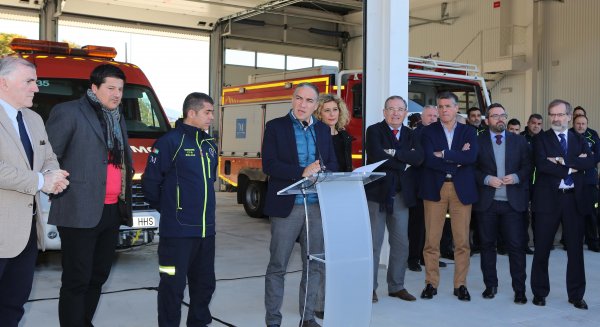 Nerja inaugura su parque de bomberos con una inversión de 900.000 euros