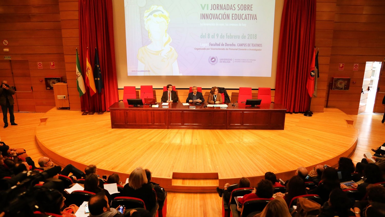 Las VI Jornadas de Innovación Educativa de la UMA dan el pistoletazo de salida en la Facultad de Derecho