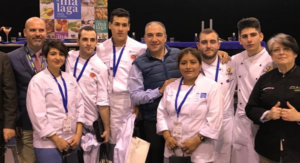 Nayin Márquez Ortiz y Francisco Ruiz Brosed, ganadores del IV Concurso Joven Chef 'Sabor a Málaga'