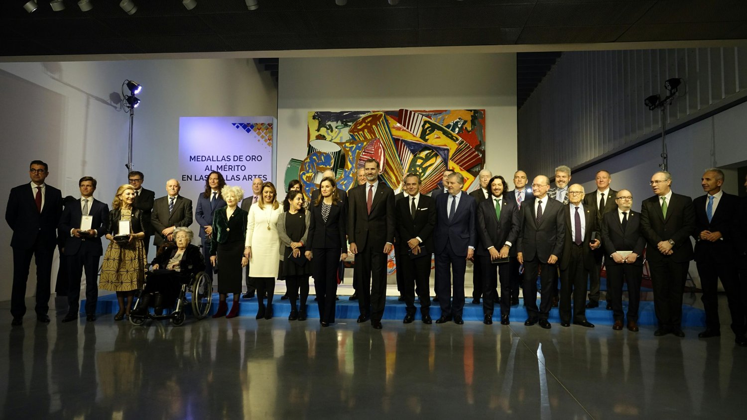 El rey Felipe VI desea una alianza duradera entre el Centre Pompidou y Málaga