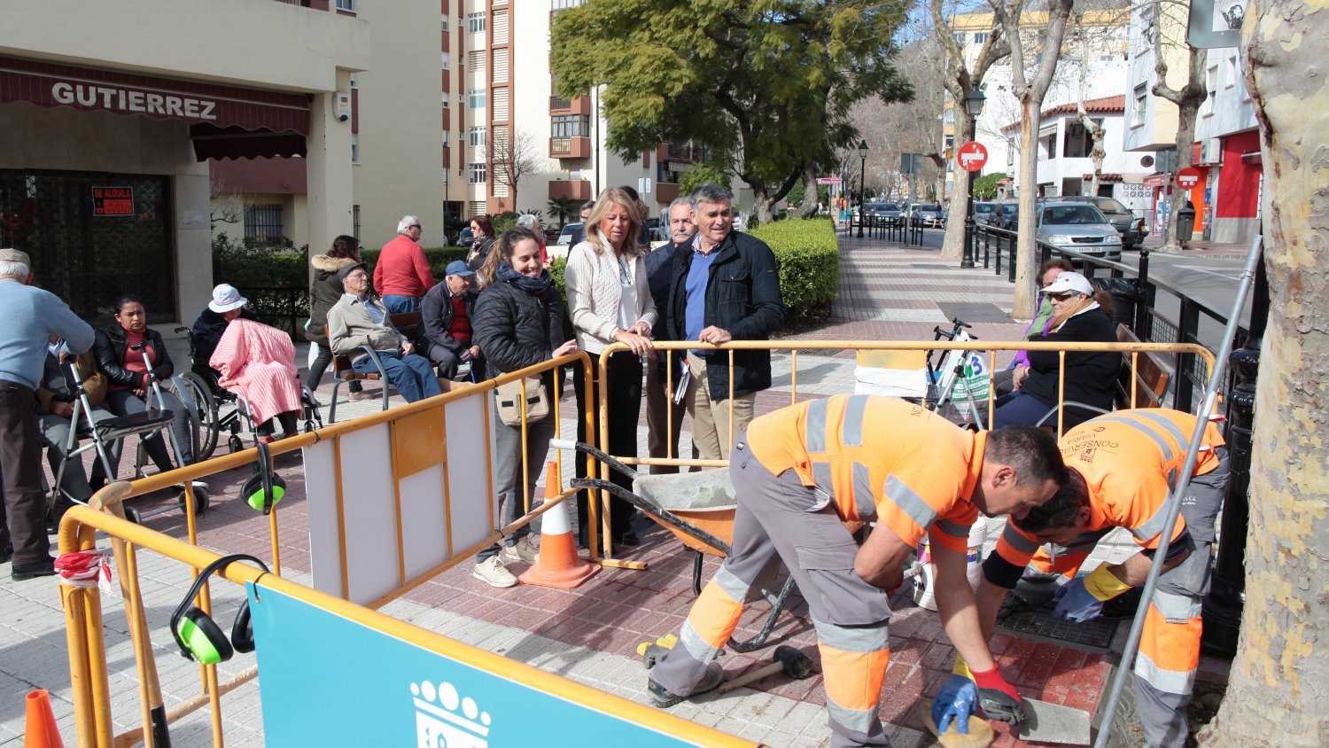 Marbella acomete más de 70 actuaciones de conservación y mejora en el barrio de Miraflores