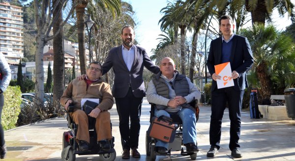Ciudadanos pide un protocolo para que las personas con discapacidad puedan disfrutar de los grandes eventos de Málaga
