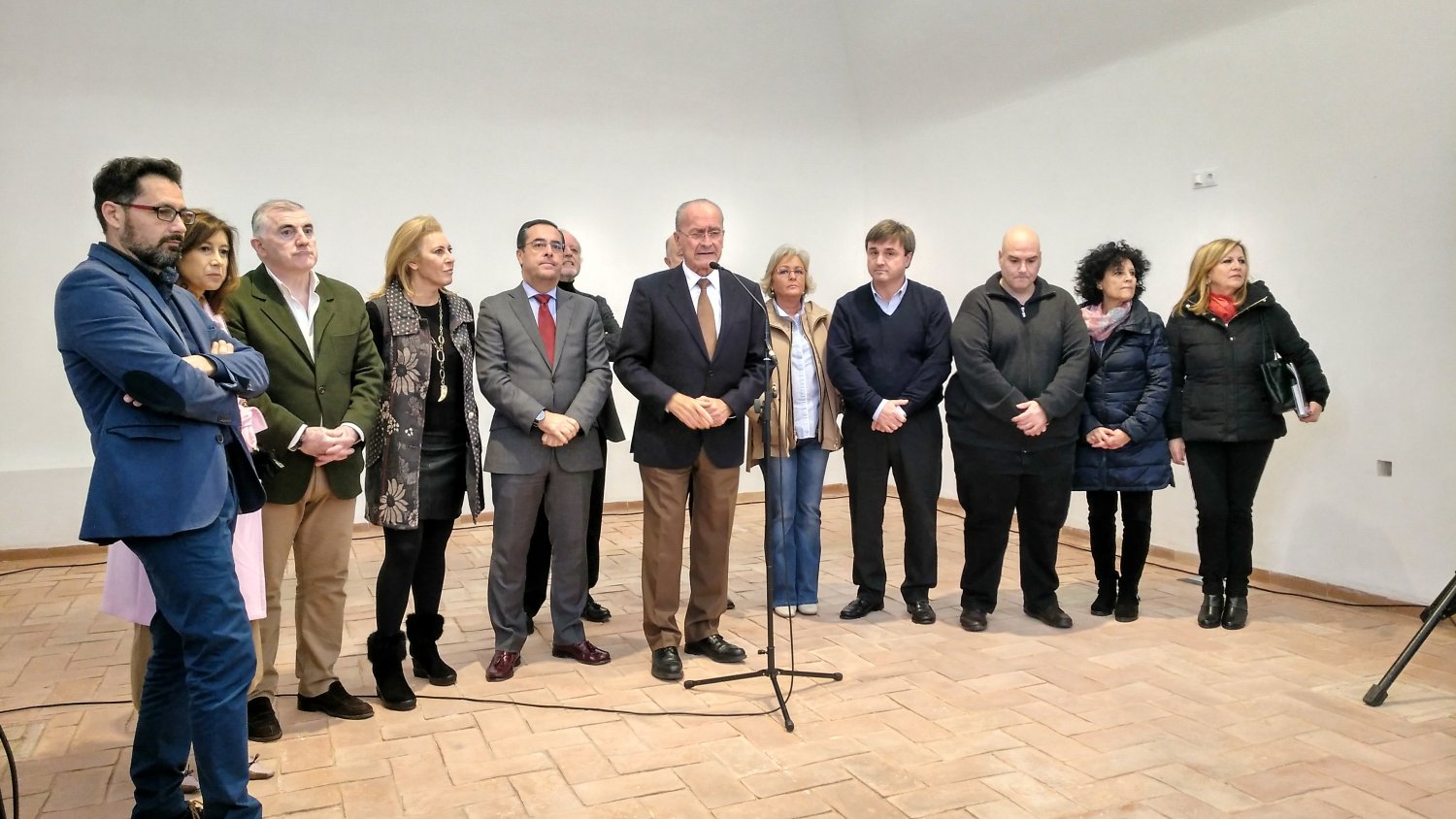 Francisco de la Torre visita la primera fase de remodelación del convento de San Andrés