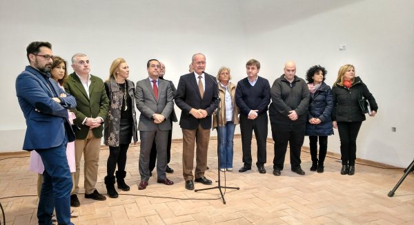 Francisco de la Torre visita la primera fase de remodelación del convento de San Andrés