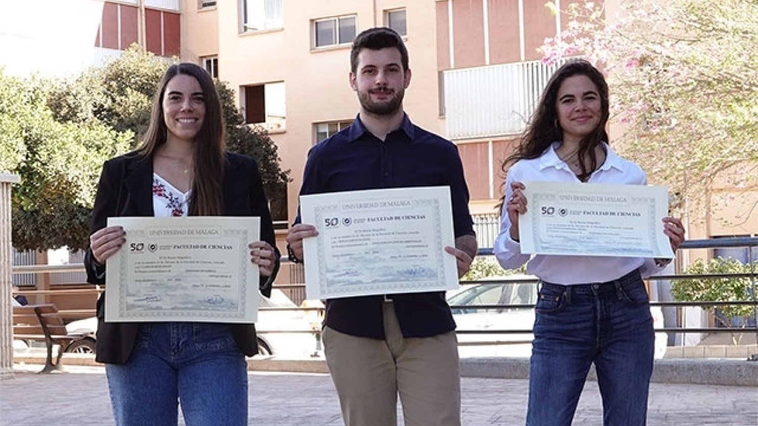 UMA.- Ciencias celebra su patrón con la entrega de distinciones a los mejores expedientes de grado