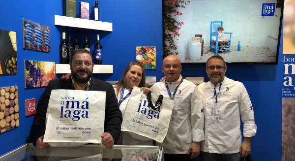 AOVE, vinos y panes de la provincia se promocionan en Madrid Fusión de la mano de 'Sabor a Málaga'