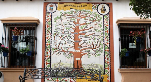 Estepona homenajea al flamenco con una obra cerámica que recoge los diferentes palos de este arte