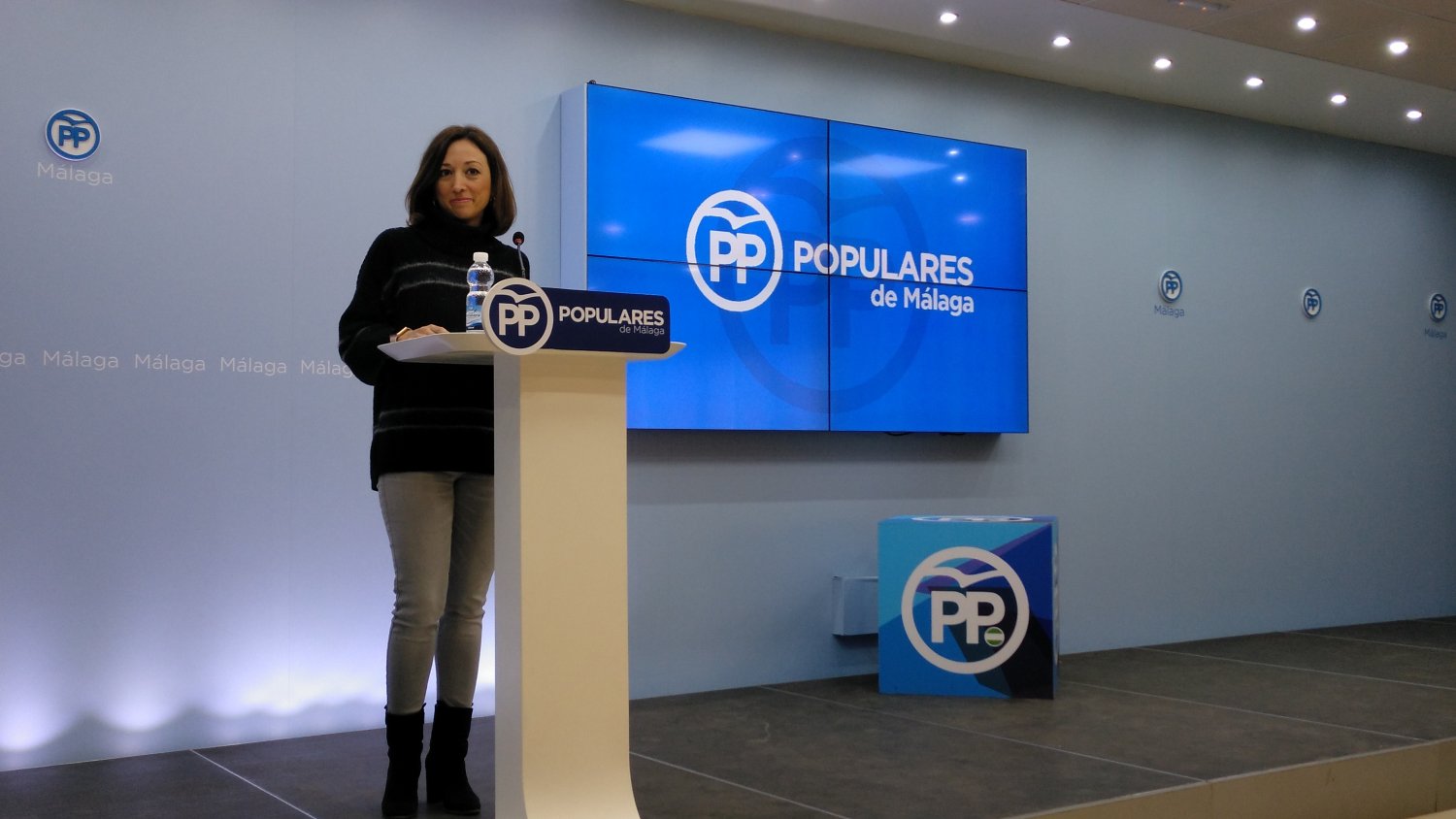 Patricia Navarro demanda que se mejore la calidad y abastecimiento del agua en la provincia de Málaga