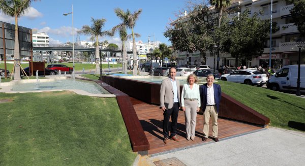 La avenida del Mediterráneo de San Pedro Alcántara estrena un nuevo parque
