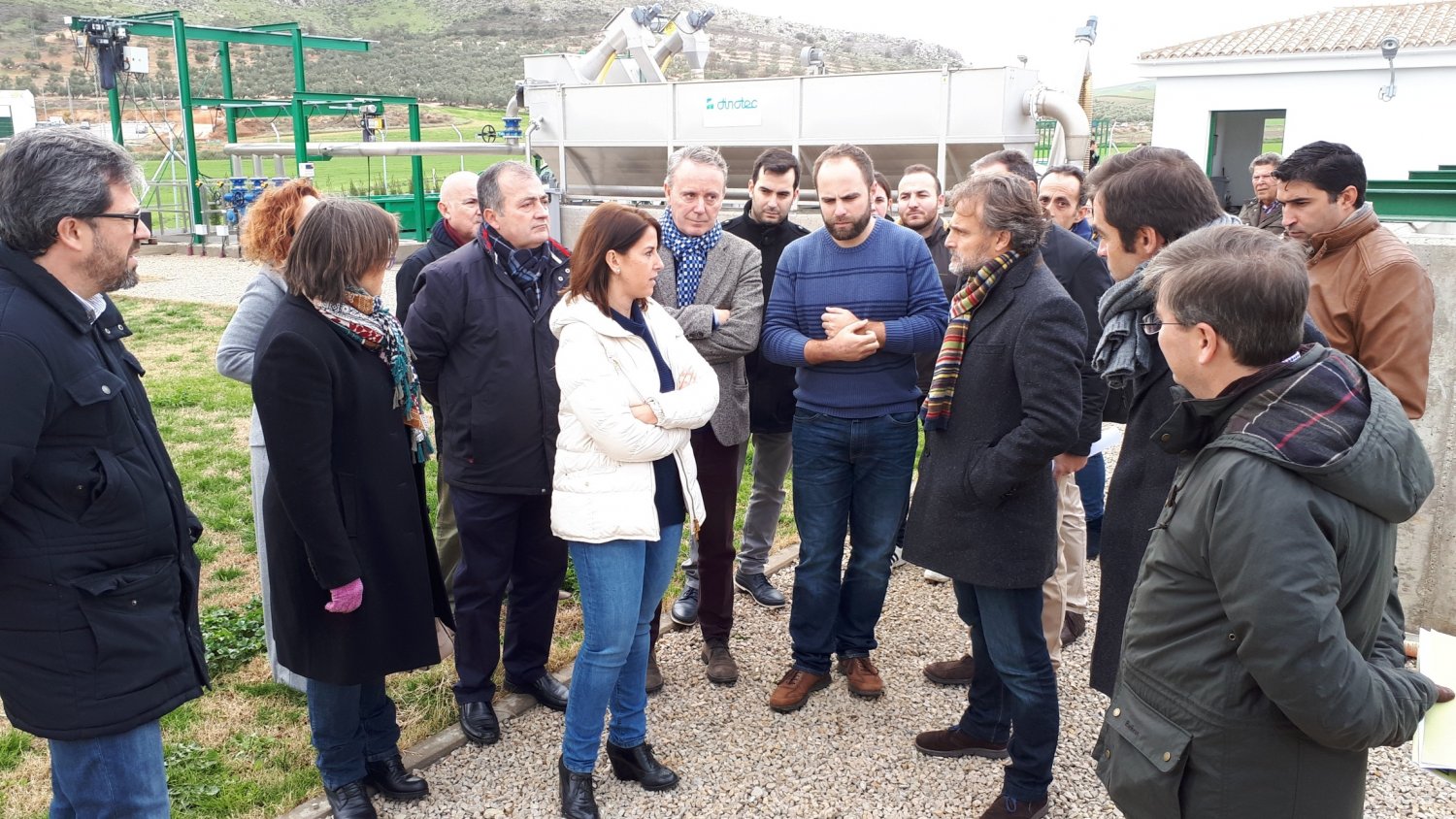 Medio Ambiente invierte alrededor de 3 millones de euros en la depuradora y la agrupación de vertidos de Teba