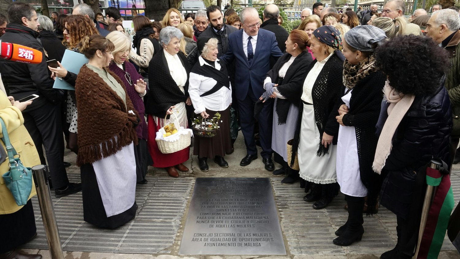 Las faeneras malagueñas conmemoran el centenario de sus manifestaciones