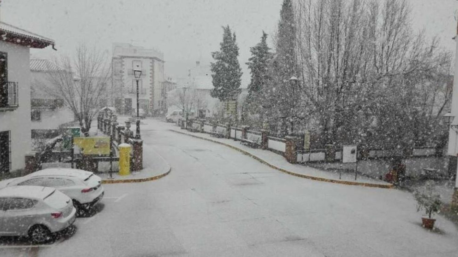 Alerta naranja por nevada en Ronda y aviso amarillo en Antequera y Axarquía