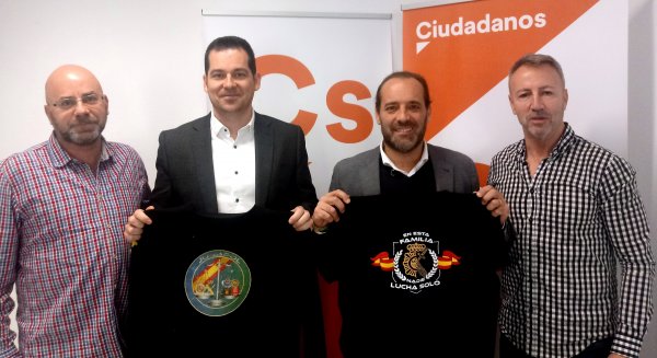 Ciudadanos llevará al pleno la equiparación salarial de policías y guardias civiles con los cuerpos autonómicos